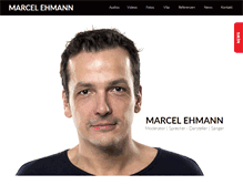 Tablet Screenshot of marcelehmann.de